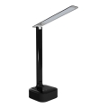 LED Aptumšojama galda lampa ar skaļruni ROBIN MUSIC LED/7W/230V melna