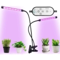 LED Aptumšojama galda lampa ar stiprinājumu augu audzēšanai LED/8W/5V