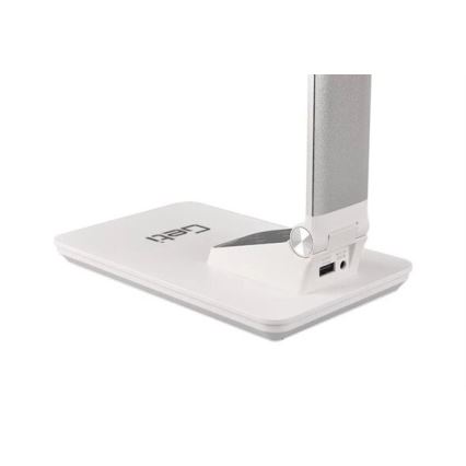 LED Aptumšojama galda lampa ar USB LED/7W/230V 3000K/4000K/5500K balta