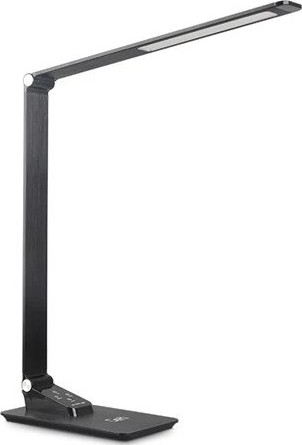 LED Aptumšojama galda lampa ar USB LED/7W/230V 3000K/4000K/5500K melna