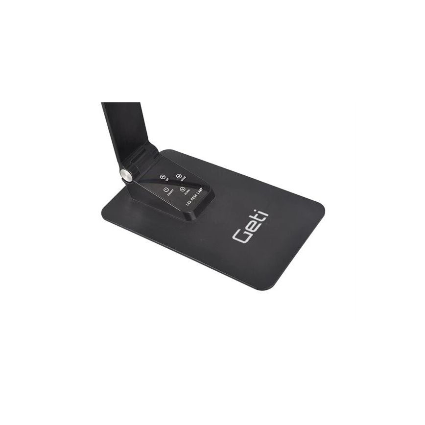 LED Aptumšojama galda lampa ar USB LED/7W/230V 3000K/4000K/5500K melna