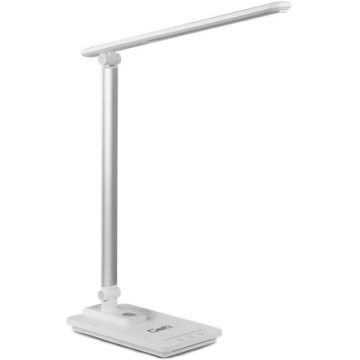 LED Aptumšojama galda lampa ar USB LED/9W/230V 3000K/4000K/5500K balta