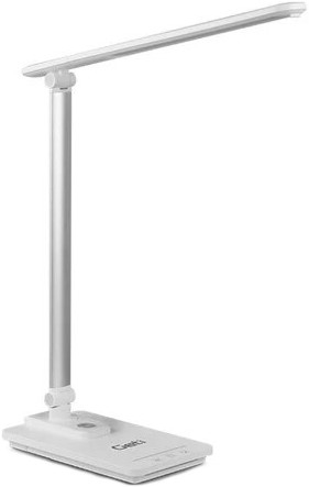 LED Aptumšojama galda lampa ar USB LED/9W/230V 3000K/4000K/5500K balta