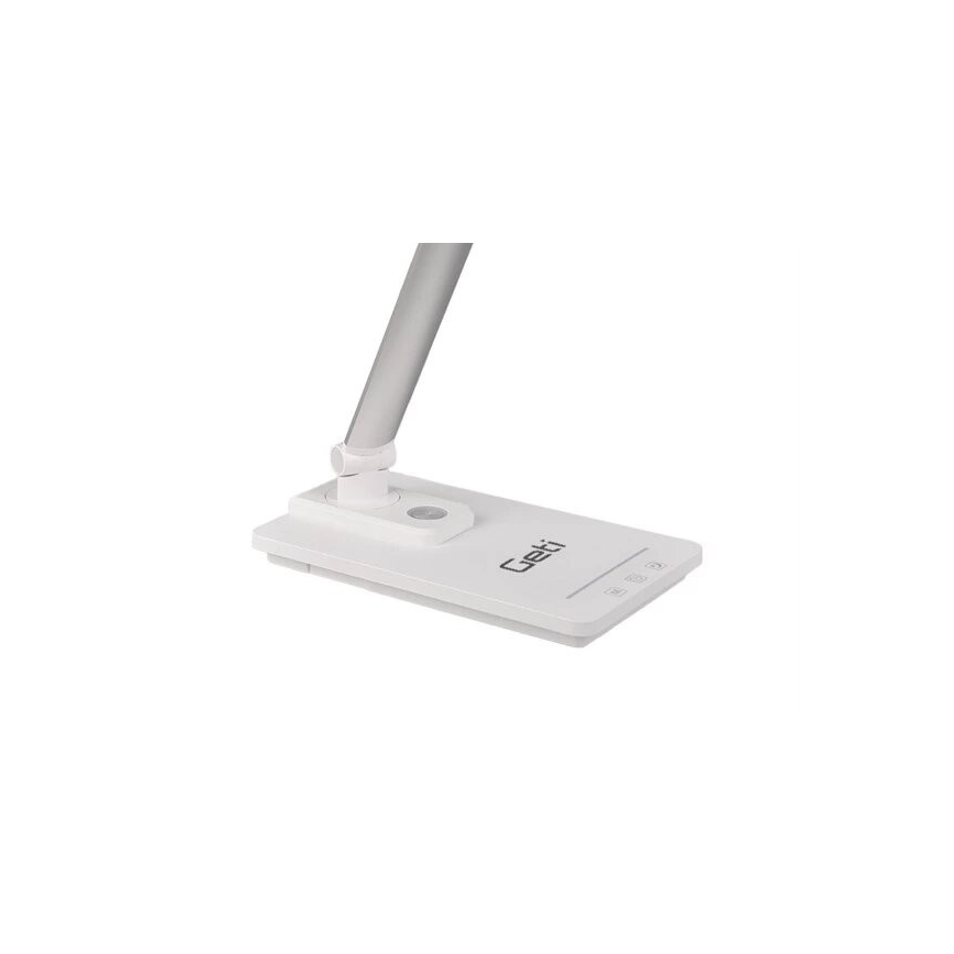 LED Aptumšojama galda lampa ar USB LED/9W/230V 3000K/4000K/5500K balta