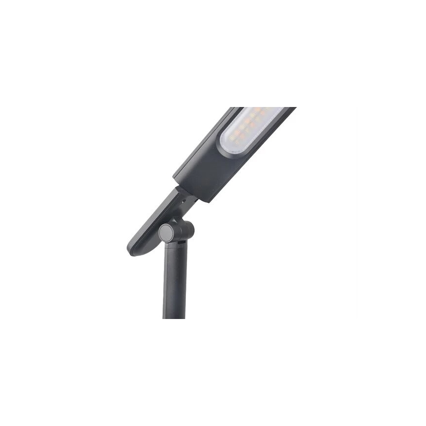 LED Aptumšojama galda lampa ar USB LED/9W/230V 3000K/4000K/5500K melna