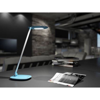 LED Aptumšojama galda lampa ar USB MOANA LED/6W/230V rozā