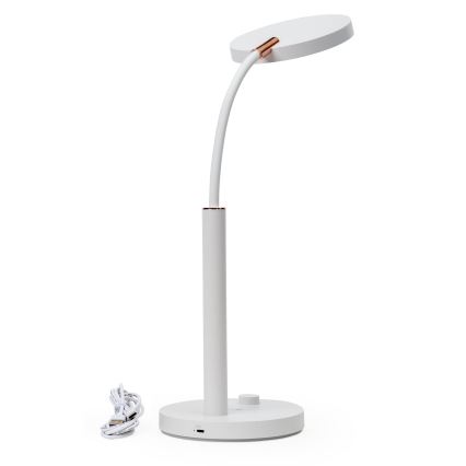 LED Aptumšojama galda lampa AURA LED/10W/230V 3700/4200K CRI 97 balta