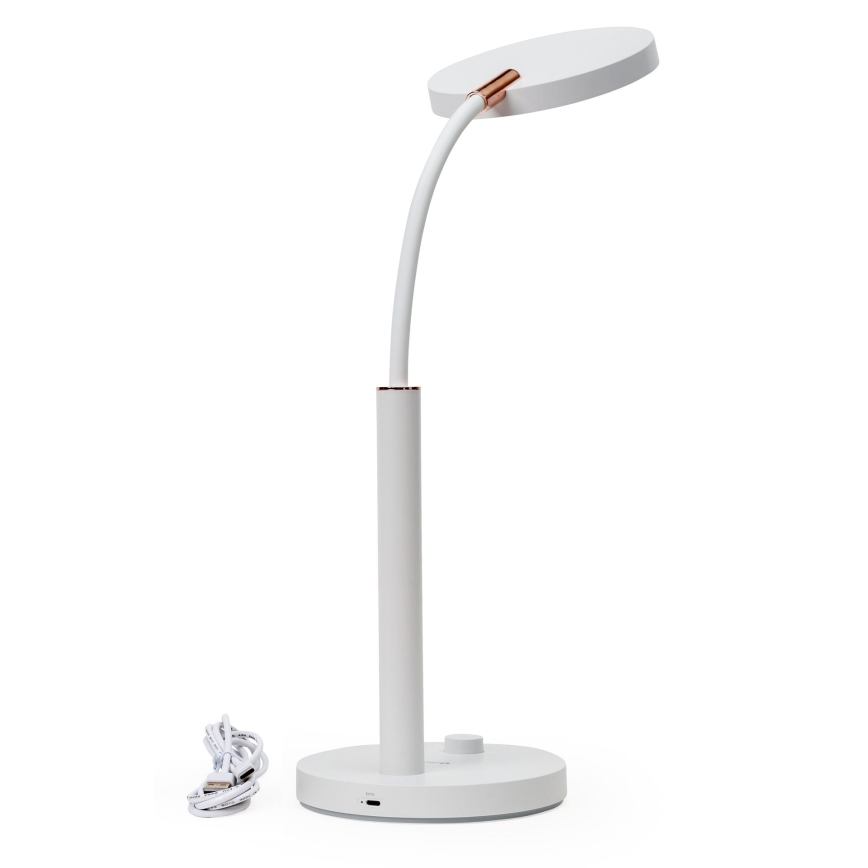LED Aptumšojama galda lampa AURA LED/10W/230V 3700/4200K CRI 97 balta