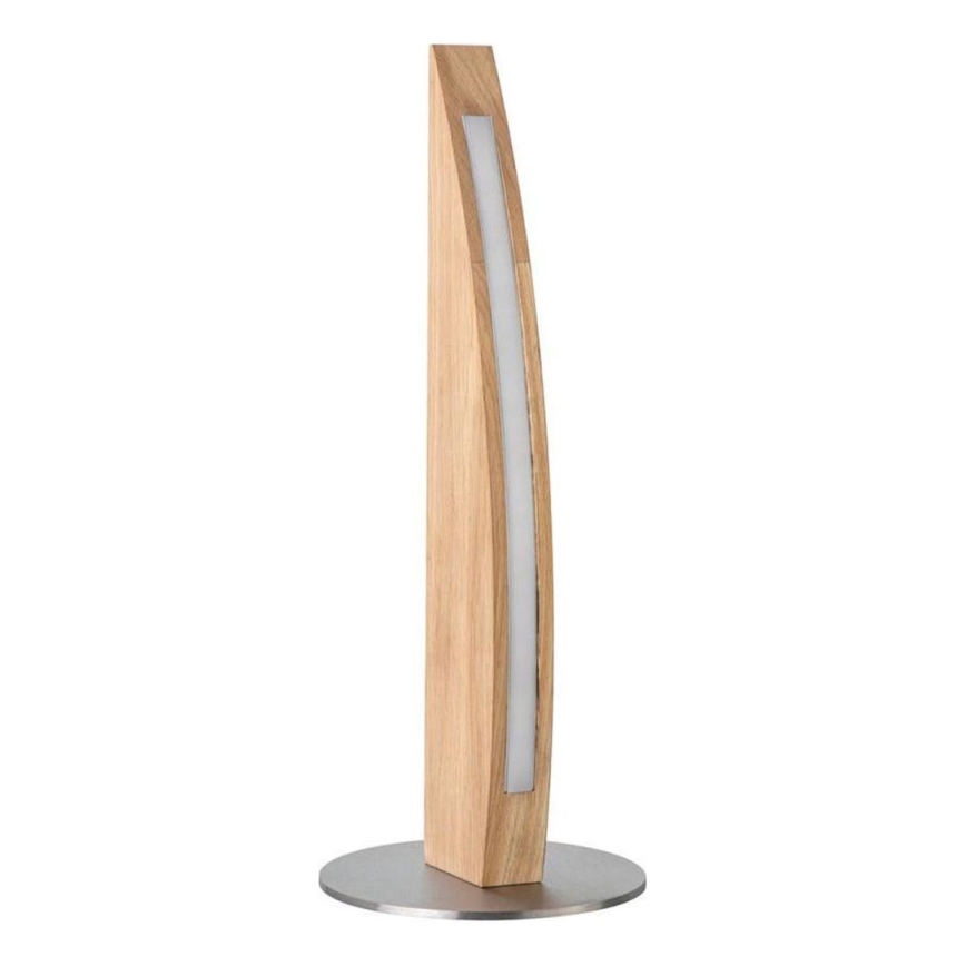 LED Aptumšojama galda lampa DUBAI LED/4W/230V ozols