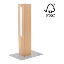 LED Aptumšojama galda lampa LEON LED/9W/230V ozols – FSC sertificēts