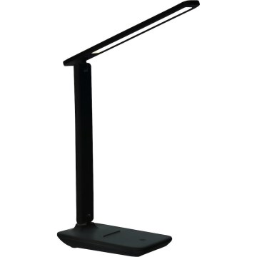 LED Aptumšojama galda lampa POST LED/5W/5V 3000-6500K melna