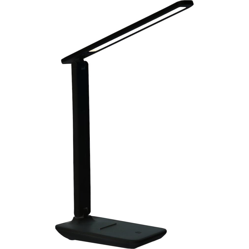 LED Aptumšojama galda lampa POST LED/5W/5V 3000-6500K melna