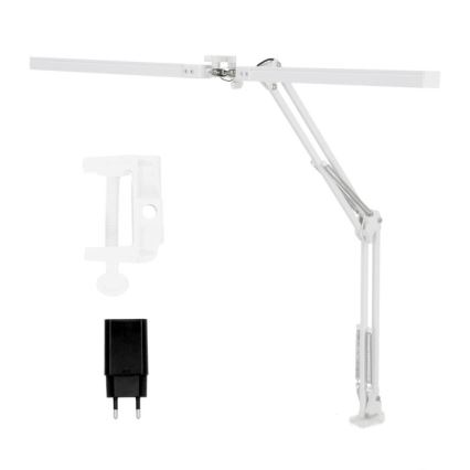 LED Aptumšojama galda lampa TENUIX DUO 2xLED/14W/230V 3000-6000K balta
