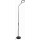 LED Aptumšojama grīdas stāvlampa 2in1 LED/10W/230V 3000-4500-6500K melna