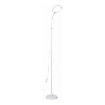 LED Aptumšojama grīdas stāvlampa 2in1 LED/10W/230V balta