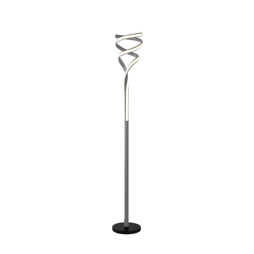 LED Aptumšojama grīdas stāvlampa LED/50W/230V 3000-6500K pelēka + tālvadības pults