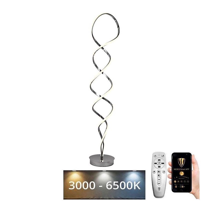 LED Aptumšojama grīdas stāvlampa LED/90W/230V 3000-6500K + tālvadības pults