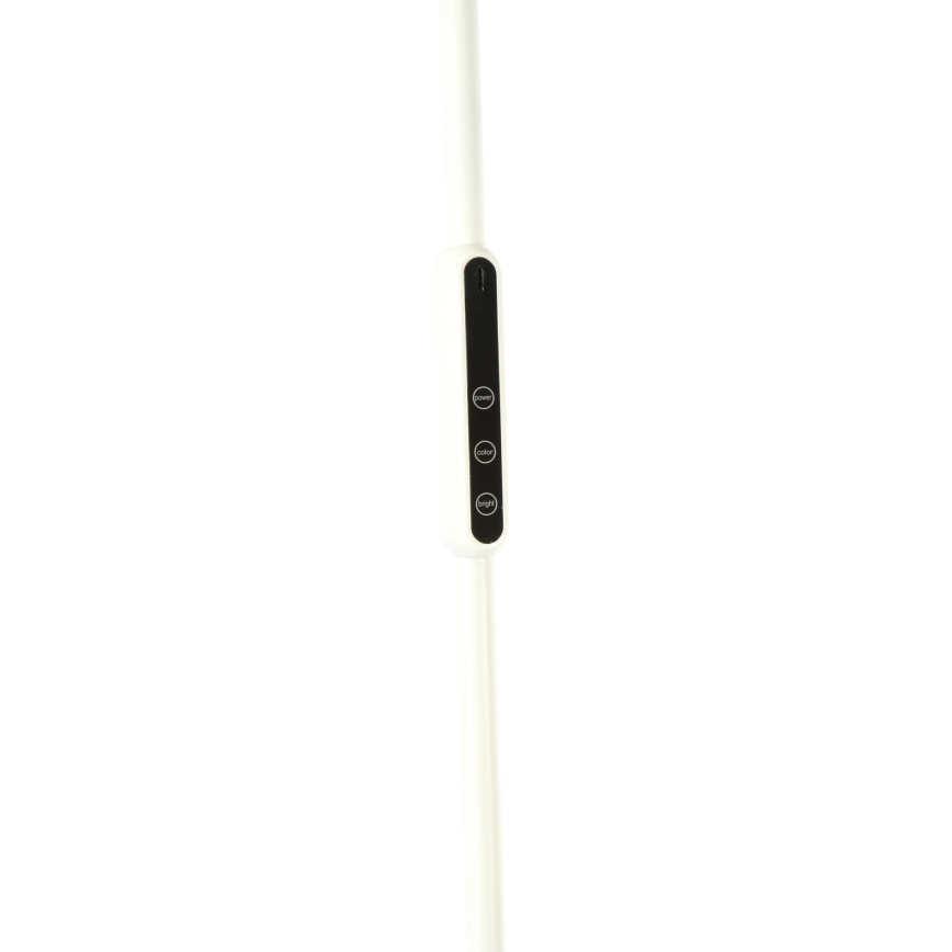 LED Aptumšojama grīdas stāvlampa LED/9W/230V 3000-6500K balta + tālvadības pults