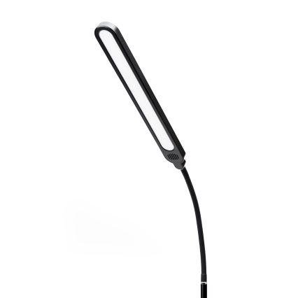 LED Aptumšojama grīdas stāvlampa SIGNUS LED/10W/230V 3000/4500/6500K melna