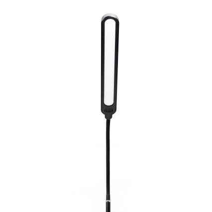 LED Aptumšojama grīdas stāvlampa SIGNUS LED/10W/230V 3000/4500/6500K melna