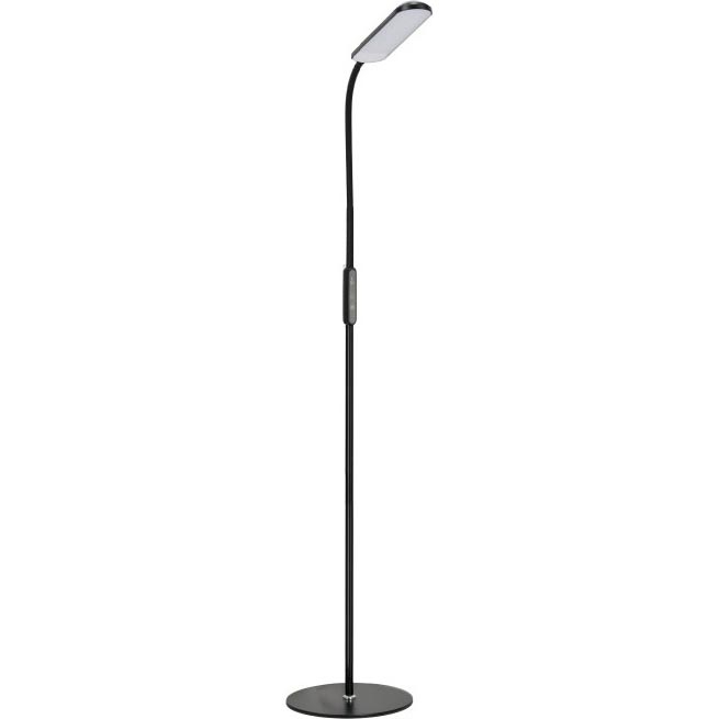 LED Aptumšojama grīdas stāvlampa TEILO LED/10W/230V 3000/4000/6500K melna + tālvadības pults