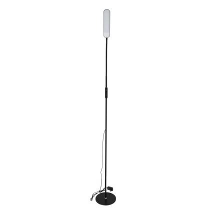 LED Aptumšojama grīdas stāvlampa TEILO LED/10W/230V 3000/4000/6500K melna + tālvadības pults