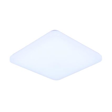 LED Aptumšojama griestu lampa ar balss vadību OPAL LED/48W/230V 2700-6500K balta + tālvadības pults