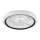 LED Aptumšojama griestu lampa ar ventilatoru GEMMA LED/37W/230V balta + tālvadības pults