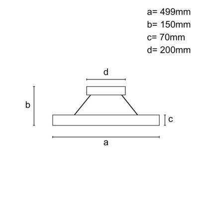 LED Aptumšojama griestu lampa ar ventilatoru LED/35W/230V 3000-6500K melna + tālvadības pults
