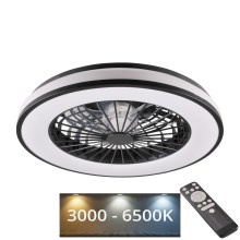 LED Aptumšojama griestu lampa ar ventilatoru LED/48W/230V 3000-6500K + tālvadības pults