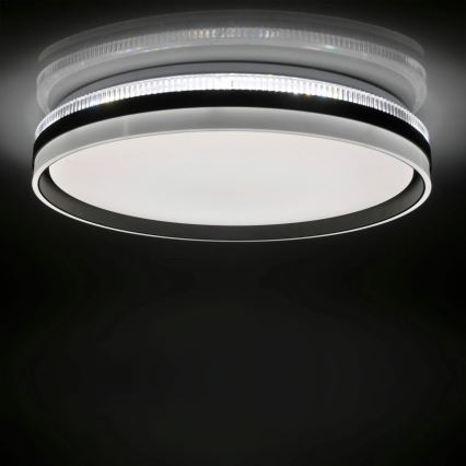 LED Aptumšojama vannas istabas griestu lampa BARBARA LED/72W/230V d. 48,5 cm 3000-6000K IP44 + tālvadības pults
