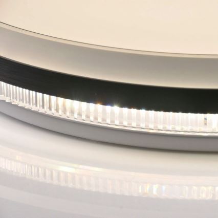 LED Aptumšojama vannas istabas griestu lampa BARBARA LED/72W/230V d. 48,5 cm 3000-6000K IP44 + tālvadības pults