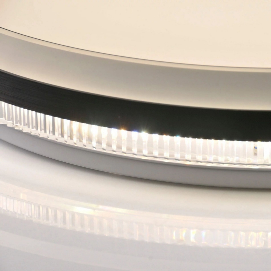 LED Aptumšojama vannas istabas griestu lampa BARBARA LED/72W/230V d. 48,5 cm 3000-6000K IP44 + tālvadības pults