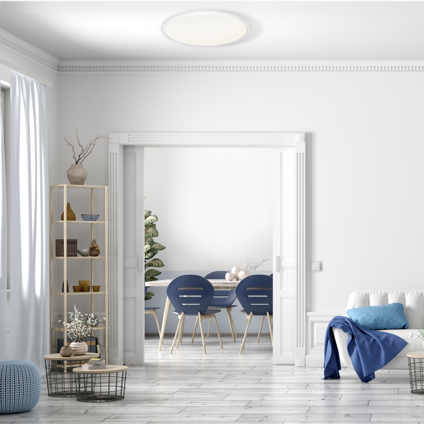 LED Aptumšojama griestu lampa CRUZ LED/40W/230V 2000lm + tālvadības pults