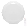 LED Aptumšojama griestu lampa DIAMANT LED/50W/230V + tālvadības pults