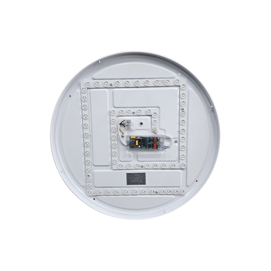 LED Aptumšojama griestu lampa EBRO LED/36W/230V 2700-6500K d. 50 cm + tālvadības pults