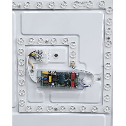 LED Aptumšojama griestu lampa EBRO LED/36W/230V 2700-6500K d. 50 cm + tālvadības pults
