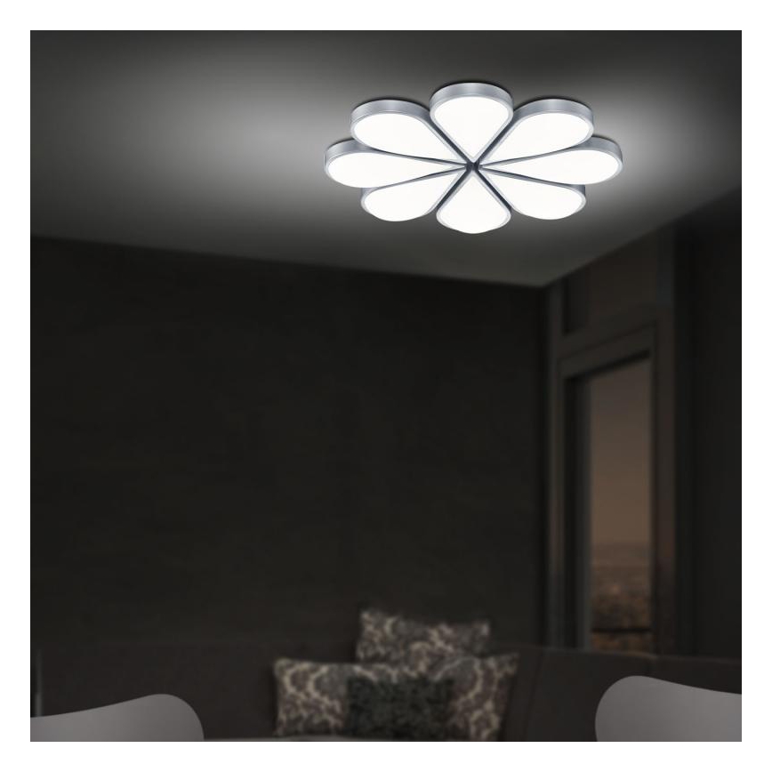 LED Aptumšojama griestu lampa FLOWER LED/120W/230V + tālvadības pults