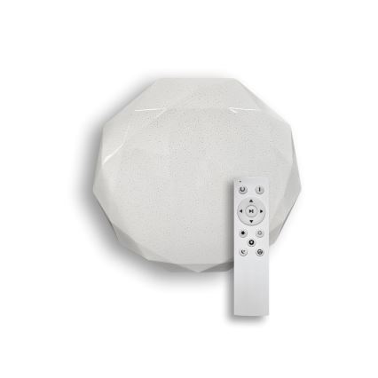 LED Aptumšojama griestu lampa INDUS LED/60W/230V 2700-6500K d. 58 cm + tālvadības pults