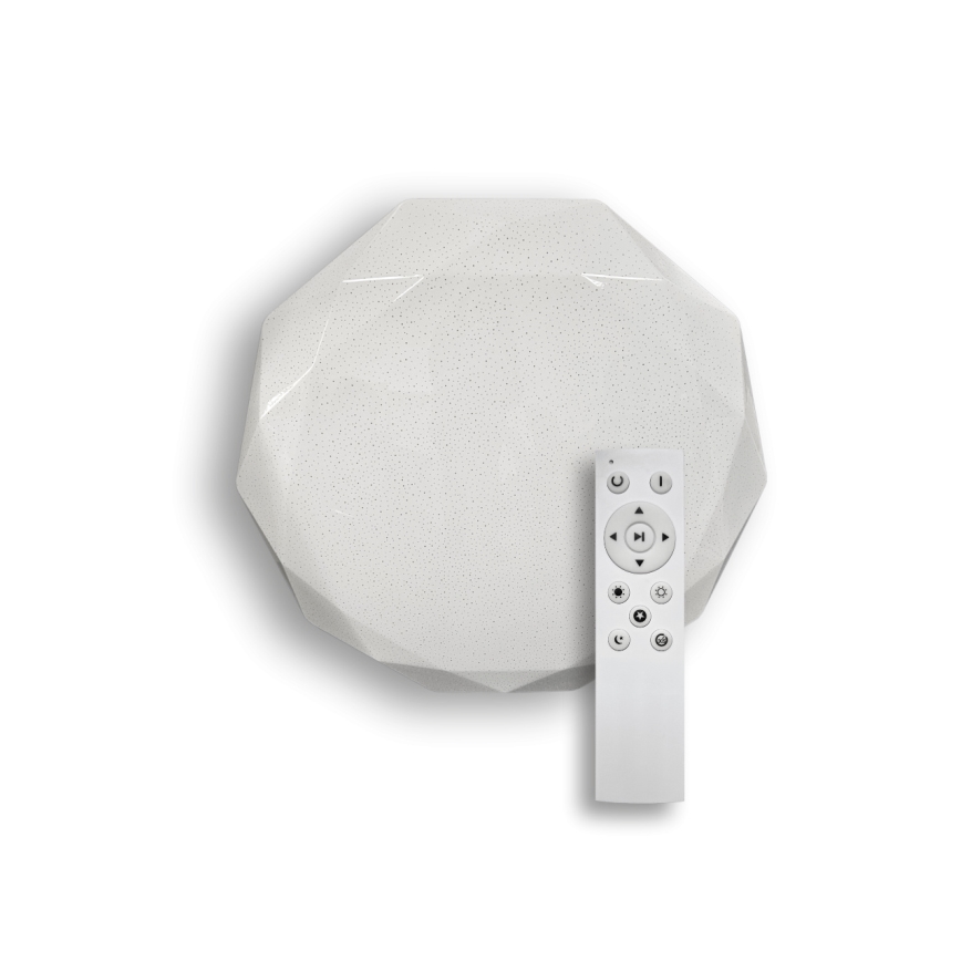 LED Aptumšojama griestu lampa INDUS LED/60W/230V 2700-6500K d. 58 cm + tālvadības pults