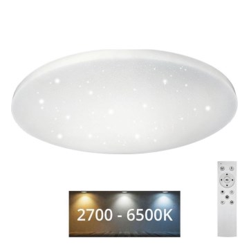 LED Aptumšojama griestu lampa IPOLY LED/60W/230V 2700-6500K d. 58 cm + tālvadības pults