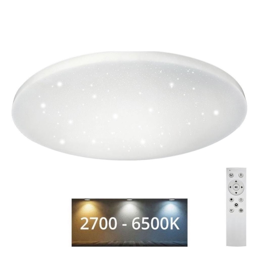 LED Aptumšojama griestu lampa IPOLY LED/60W/230V 2700-6500K d. 58 cm + tālvadības pults