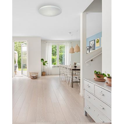 LED Aptumšojama griestu lampa IPOLY LED/60W/230V 2700-6500K d. 58 cm + tālvadības pults