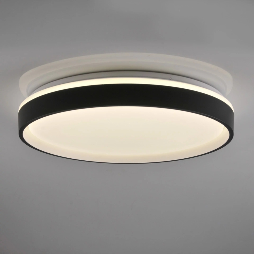 LED Aptumšojama vannas istabas griestu lampa JADWIGA LED/42W/230V d. 38,5 cm 3000-6000K IP44 + tālvadības pults