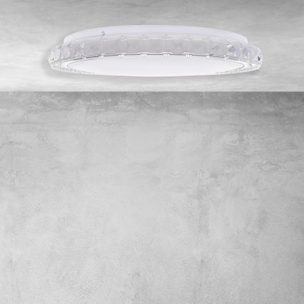 LED Aptumšojama griestu lampa LAYLA LED/26W/230V + tālvadības pults