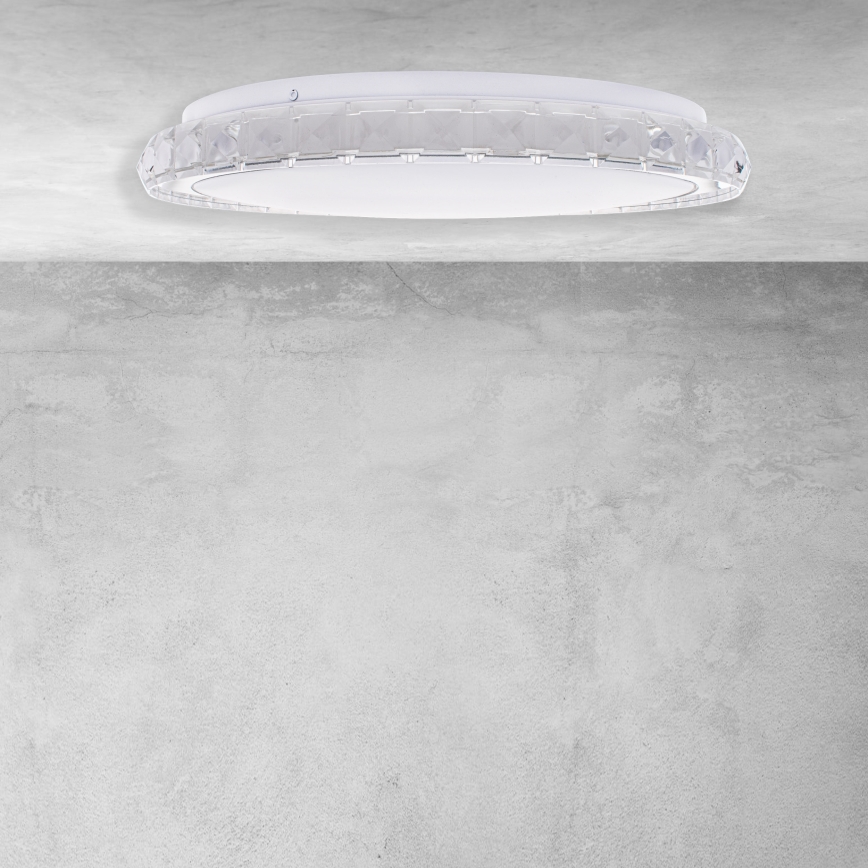 LED Aptumšojama griestu lampa LAYLA LED/26W/230V + tālvadības pults