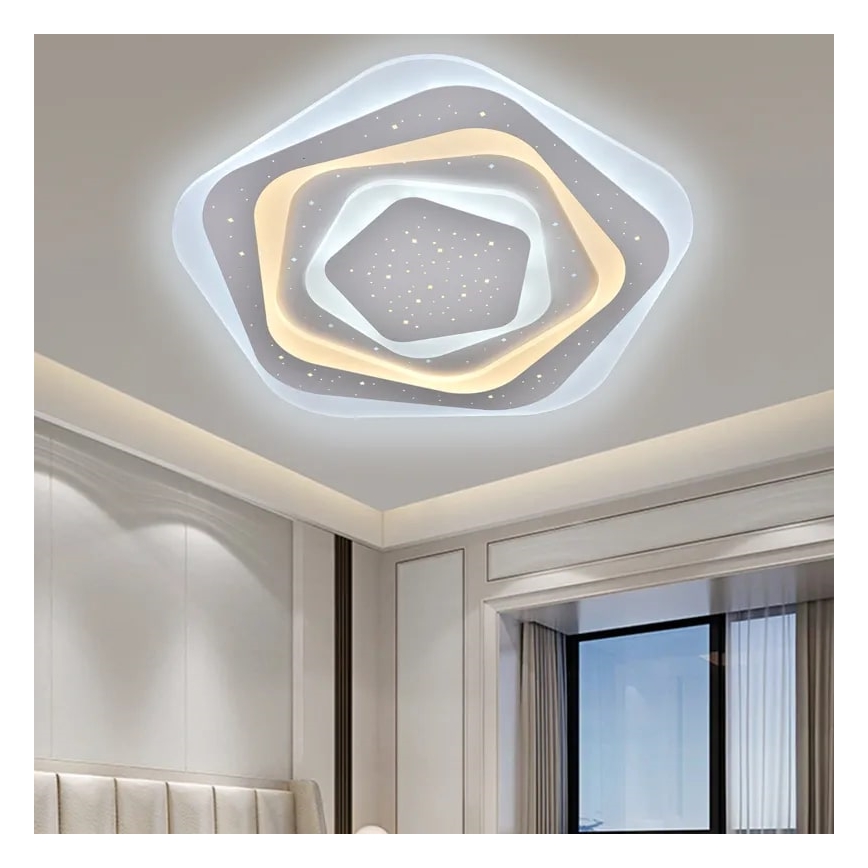 LED Aptumšojama griestu lampa LED/105W/230V 3000-6500K + tālvadības pults