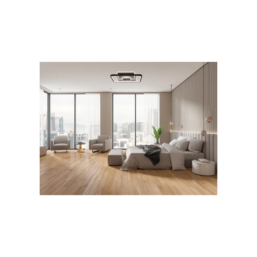 LED Aptumšojama griestu lampa LED/110W/230V 3000-6500K balta + tālvadības pults