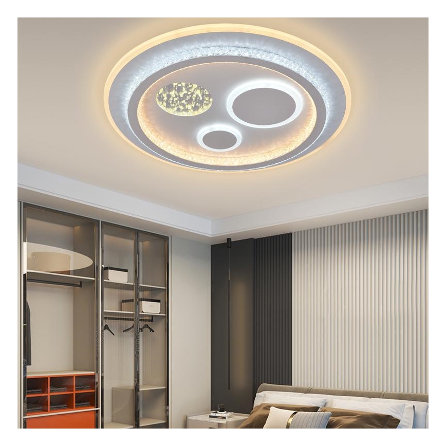 LED Aptumšojama griestu lampa LED/110W/230V 3000-6500K + tālvadības pults