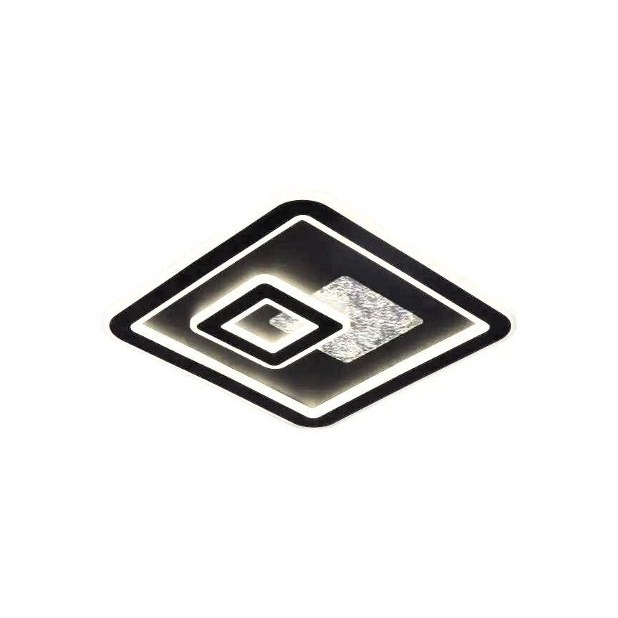 LED Aptumšojama griestu lampa LED/110W/230V 3000-6500K melna + tālvadības pults